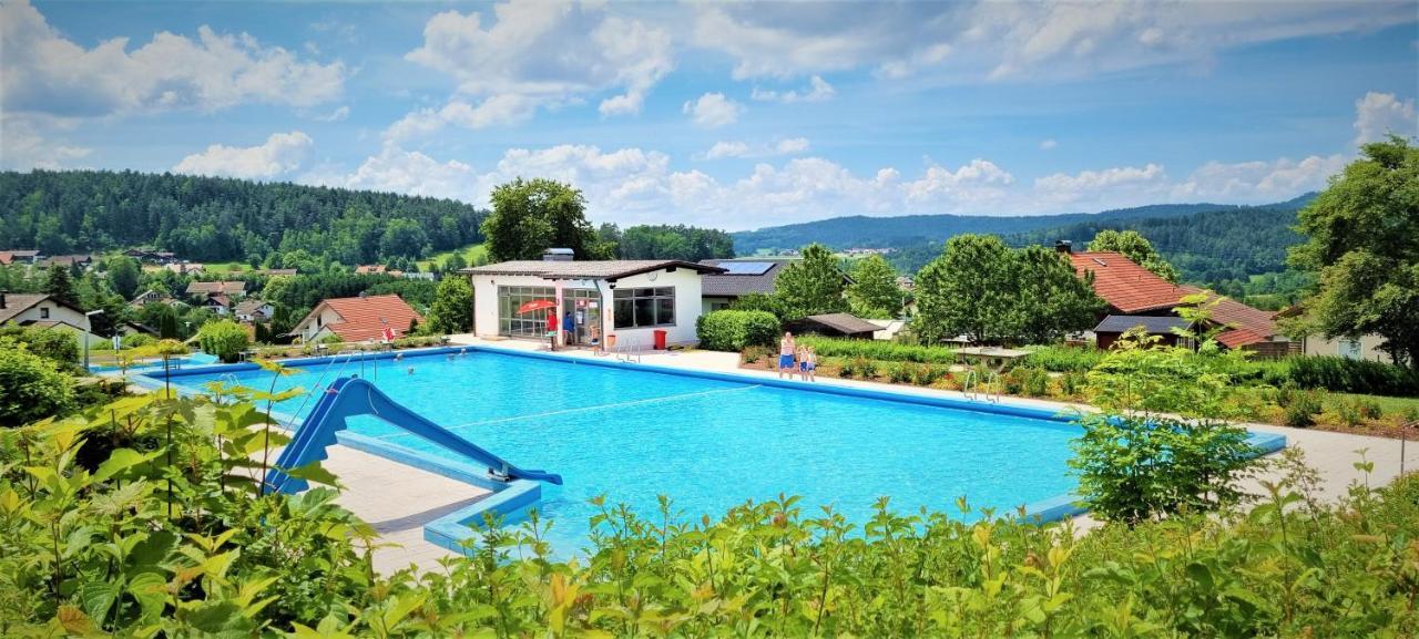 Wildgatter Ferienappartements Grafenwiesen Buitenkant foto