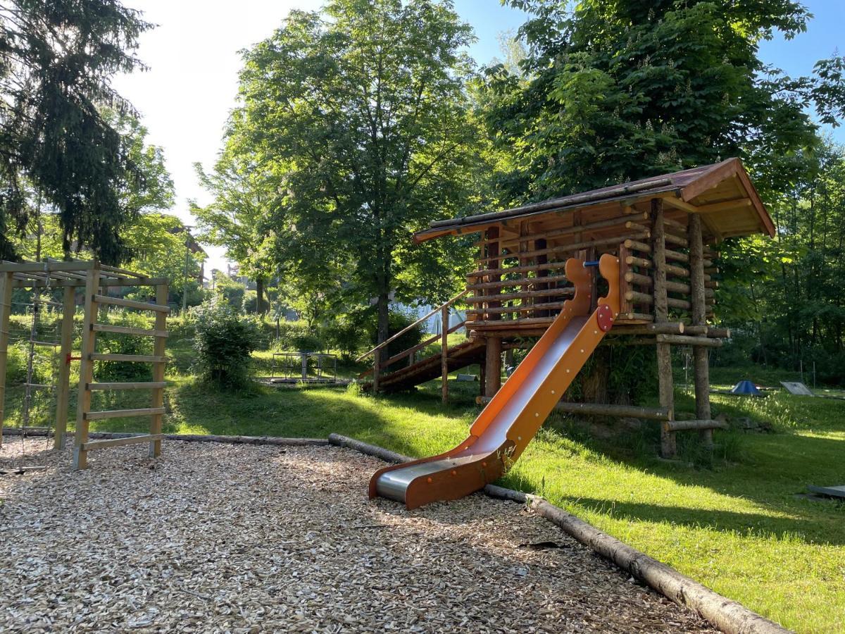Wildgatter Ferienappartements Grafenwiesen Buitenkant foto